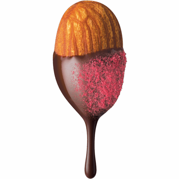 Product skinnyraspberryalmonds pile